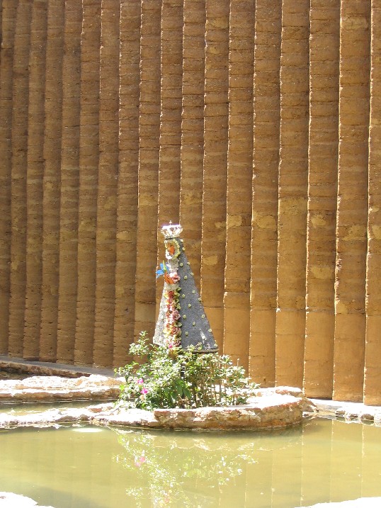 I became fascinated with the "Mary Cult" in Mexico and have numerous pictures of Mary shrines, this is the only one I posted, much to your relief I'm sure...
