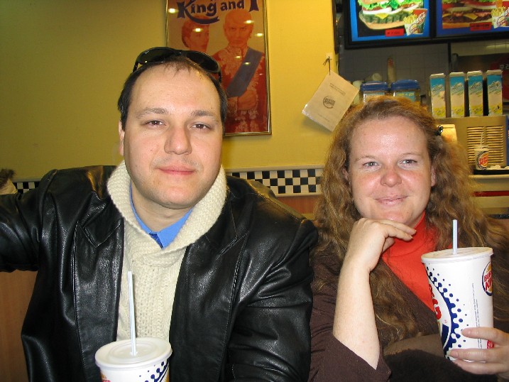 Classic product placement shot. Mmmmm...Burger King Big Gulp....cool....refreshing....sophisticated....