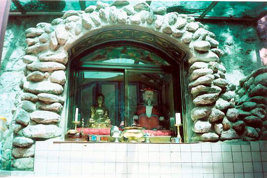 Imagine the sweet smell of insence and you're there.